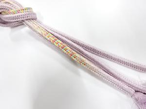 正絹　手組帯締め